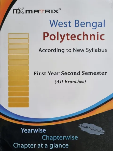 2nd(Second) Semester  MATRIX Polytechnic Organizer (All Branches) 2025