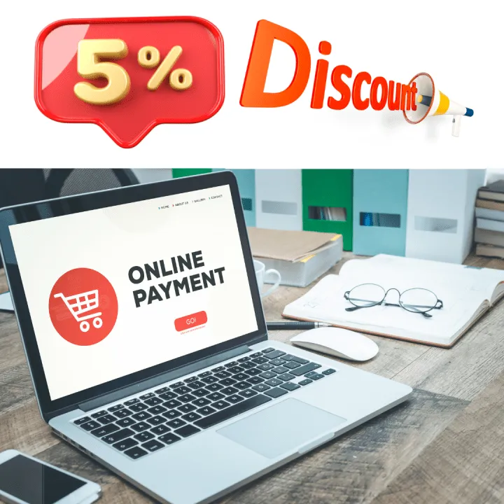 ONLINE PAYMENT DISCOUNT