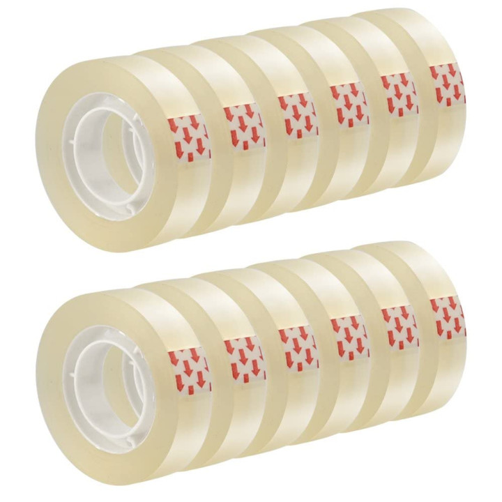 Transparent Cello Tape 1.2 inche Pack of 12