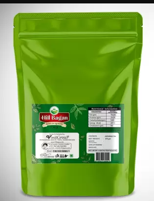 Hill Bagan Pure Darjeeling Orthodox Tea Leaf Black Tea Unflavoured Black Tea Pouch  (250 g)