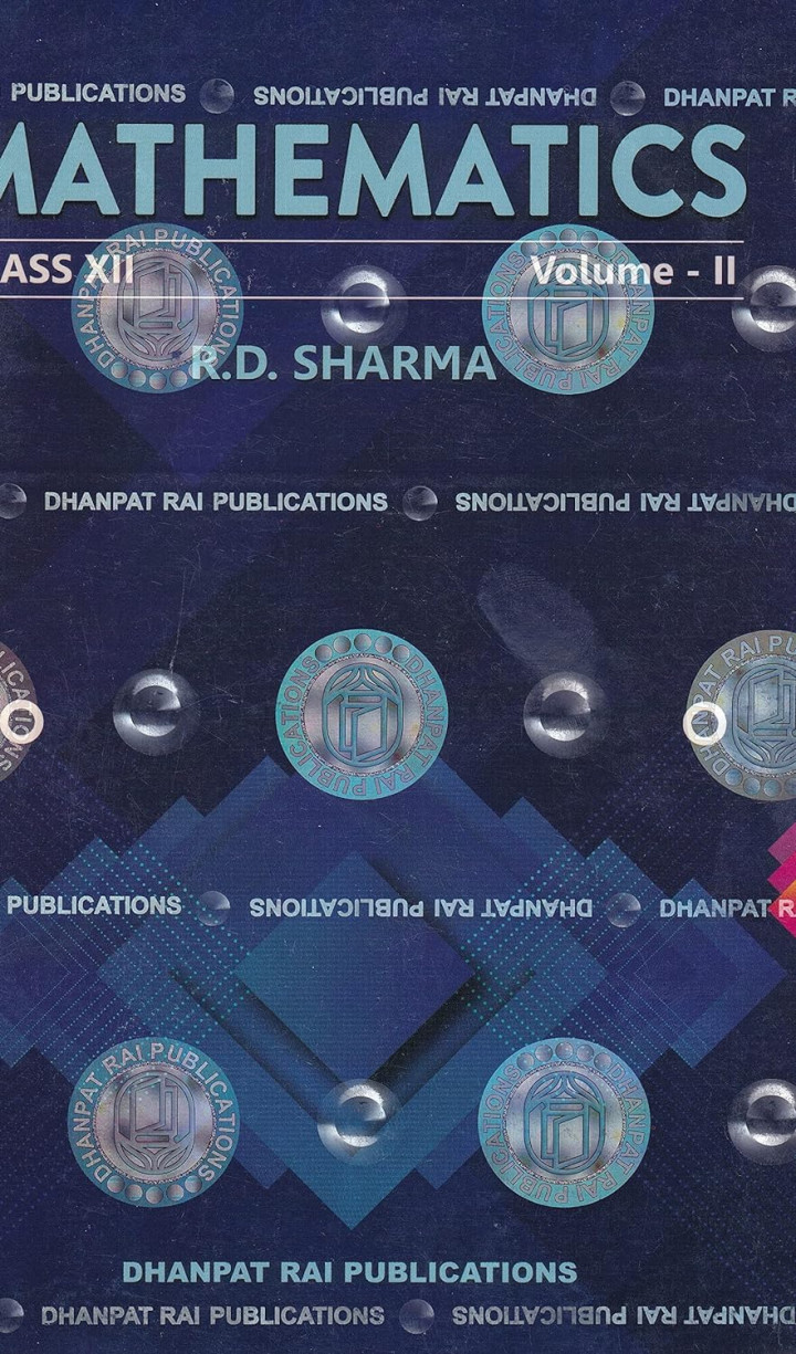 Mathematics for Class 12 Set of 2 Vol By R D Sharma