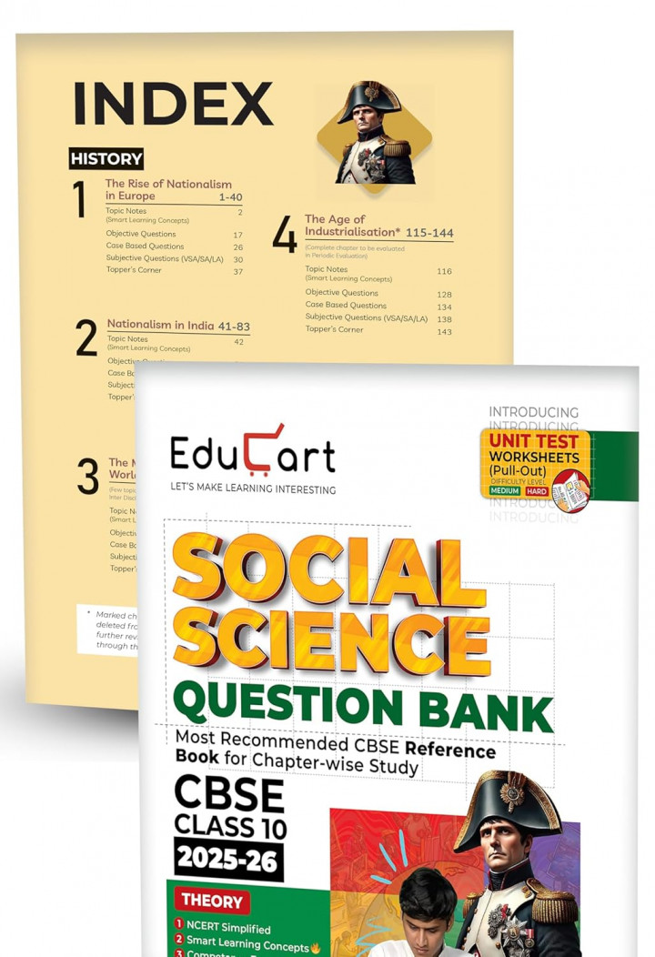 Educart CBSE Question Bank Class 10 Bundle