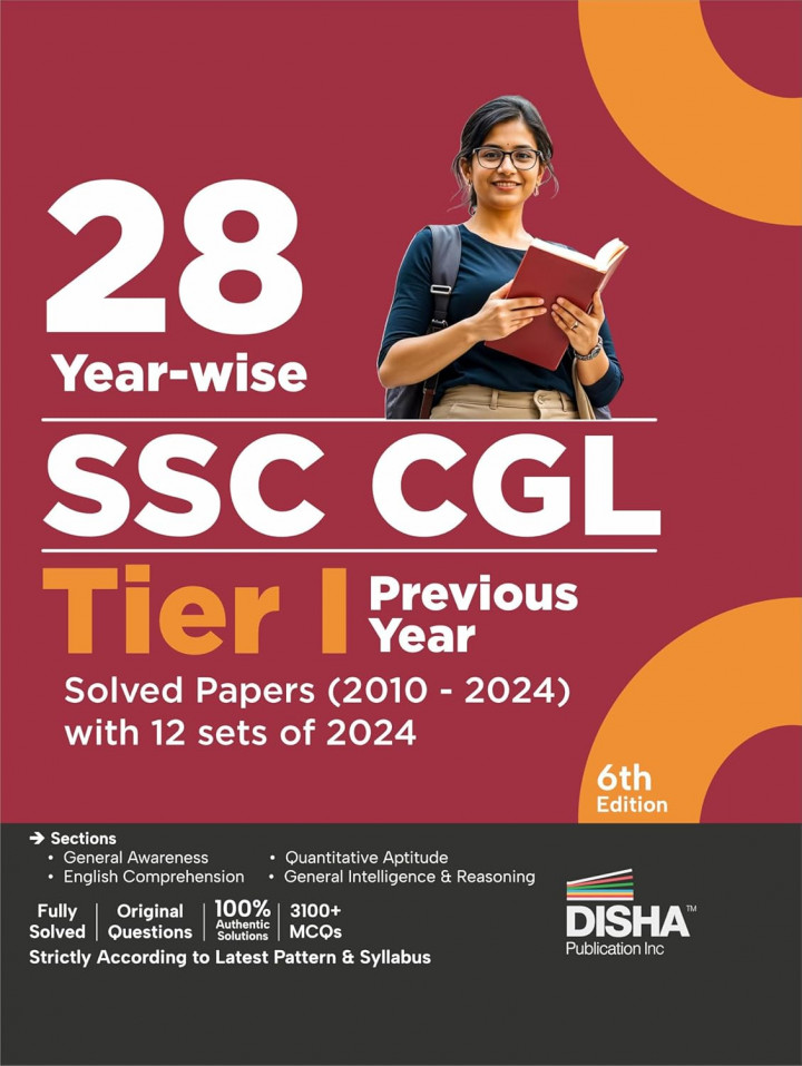 28 Year-wise SSC CGL Tier Previous Year Solved Papers with 12 sets