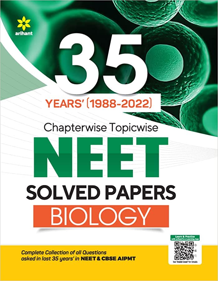 35 Years NEET Solved Papers Biology