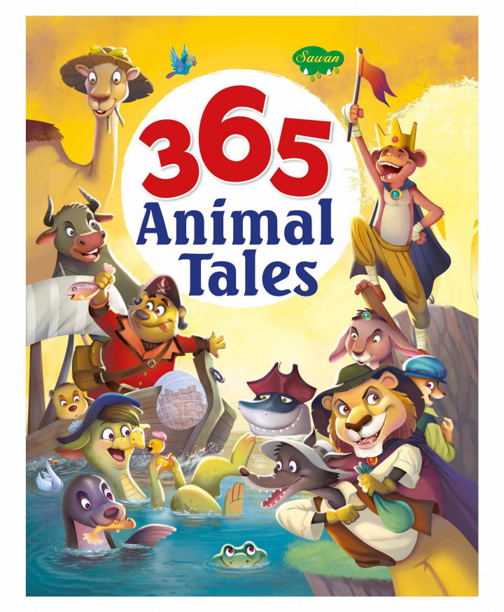 365 Animals Tales Story Book (Sawan)