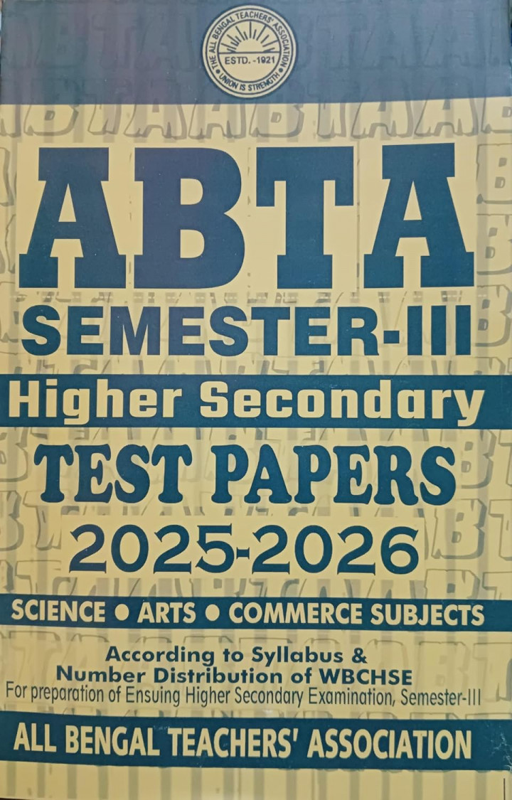 ABTA Higher Secondary Test Papers Semester 3
