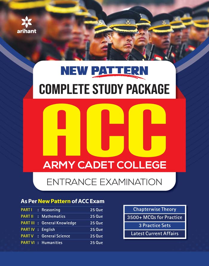 ACC Army CADET College Entrance Examination Paper