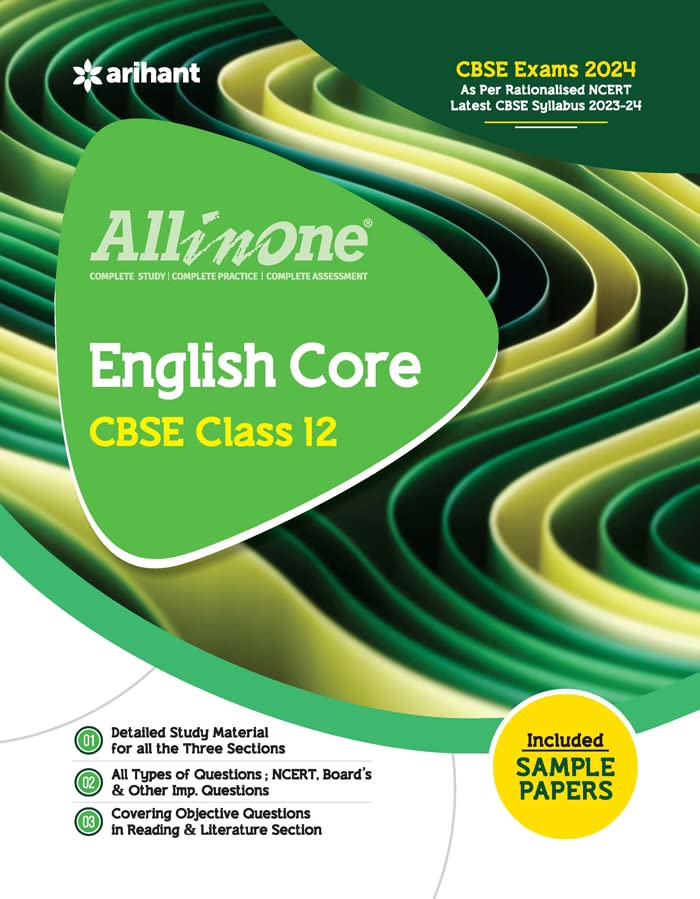 Arihant All In One English Core Class 12th