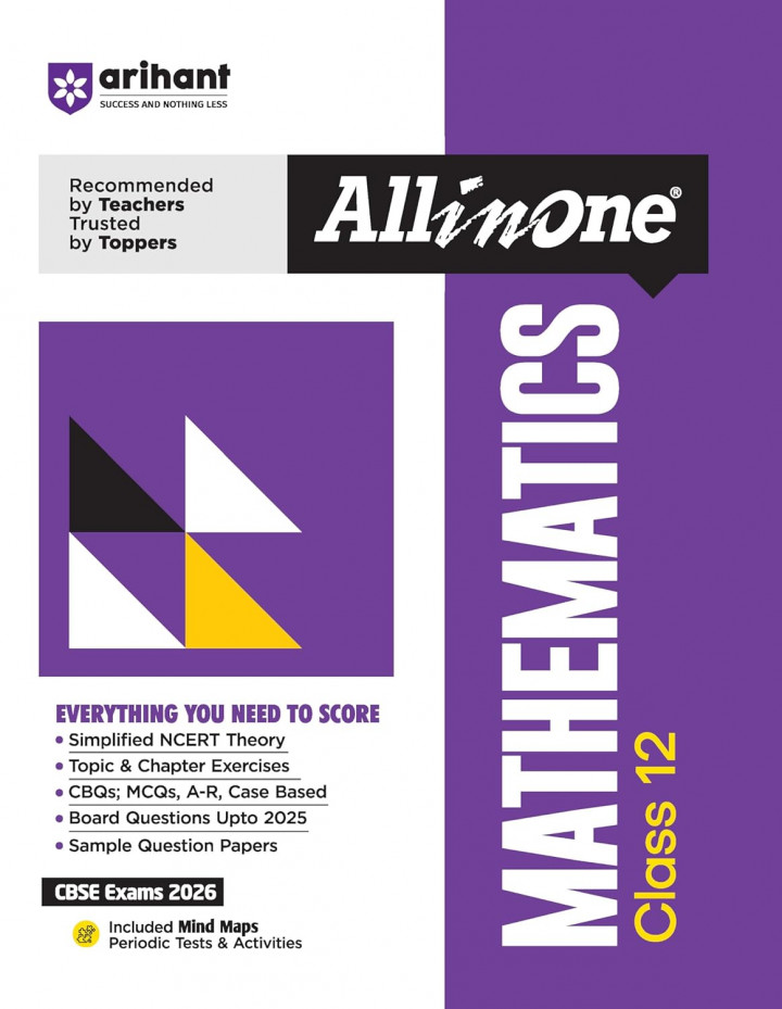 Arihant All In One NCERT Based Mathematics for Class 12