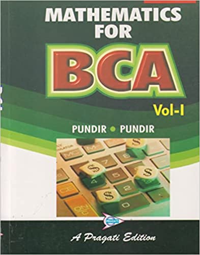 BCA MATHEMATICS VOLUME I By B K Paul amp K Das 2023
