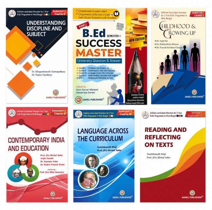 B Ed 1st Semester All Books ( Aaheli Publishers )