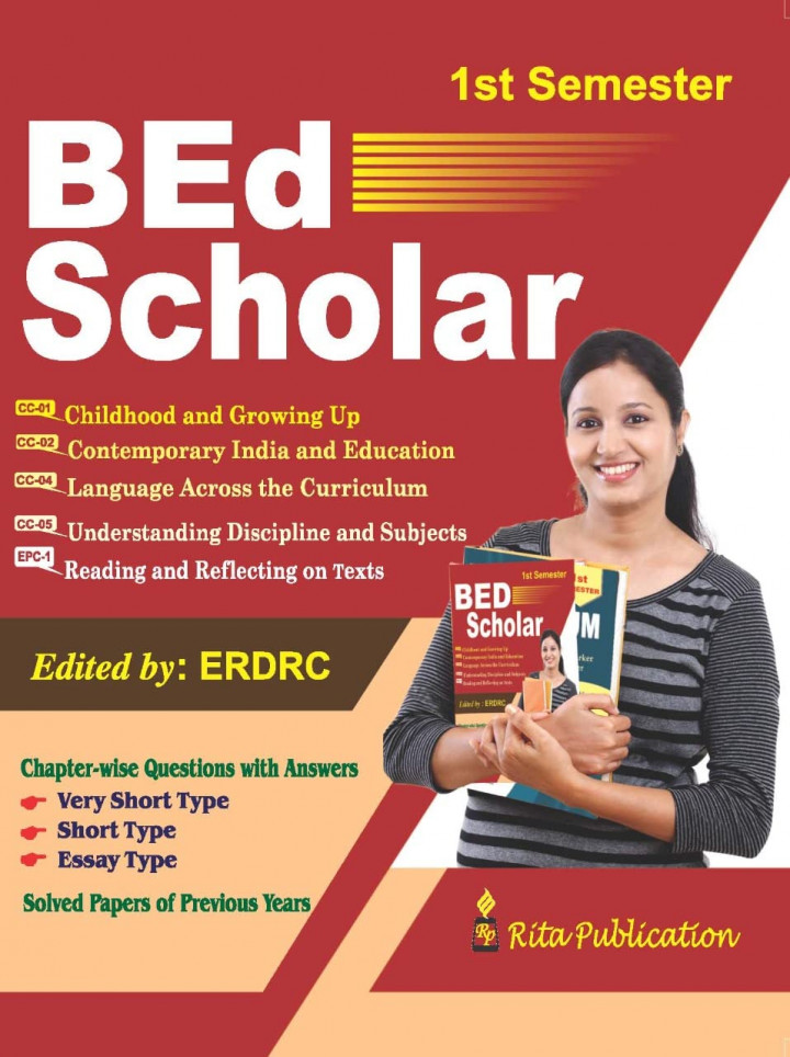 B Ed 1st Semester Scholar with Suggestions English version Book 2022-23