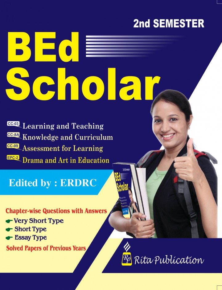 B Ed Scholar 2nd Semester English Version Rita Publication