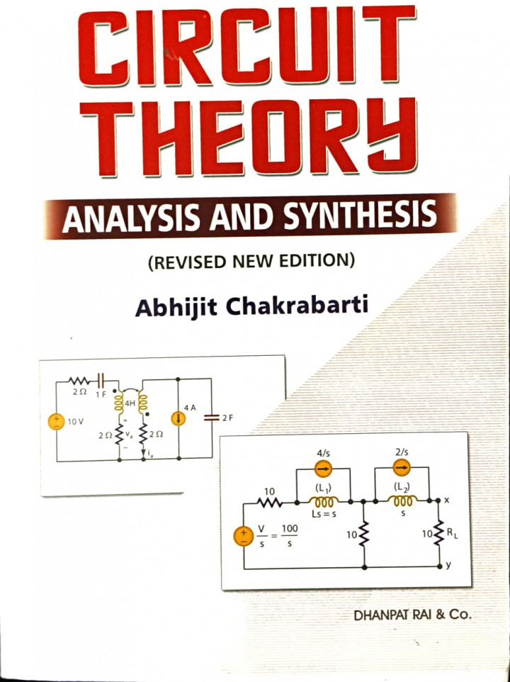 Circuit Theory Analysis And Synthesis By Abhijit Chakrabarti