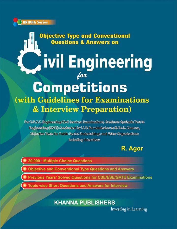 Civil Engineering - Objective Type and Conventional Questions and Answers