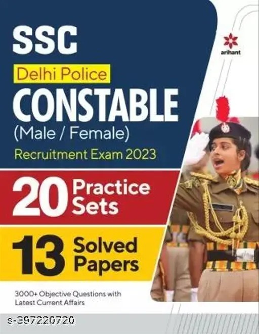 Delhi Police Constable 20 Practice sets and 10 Solved Paper 2024