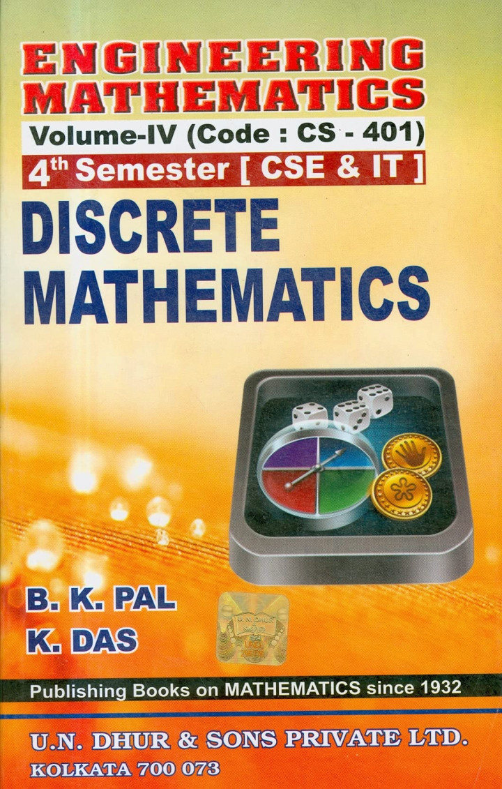 ENGINEERING MATHEMATICS VOLUME IV by B K Pal and K Das