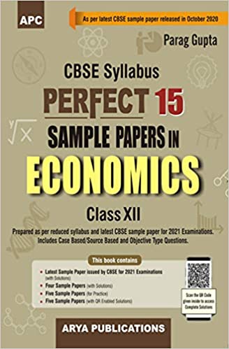 Economics  for class 12th CBSE 15 SAMPLE PAPER 2023