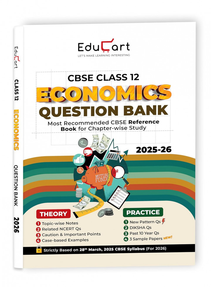 Educart CBSE Class 12 Economics Question Bank