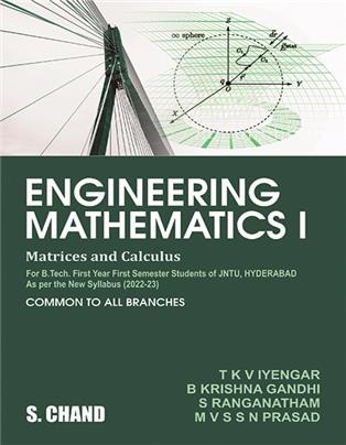 Engineering Mathematics – I (SChand Publications) 2023