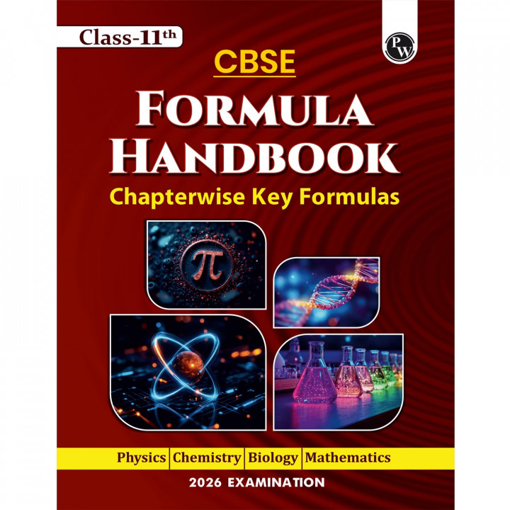 Formula Handbook CBSE Class 11 For 2026 Exams