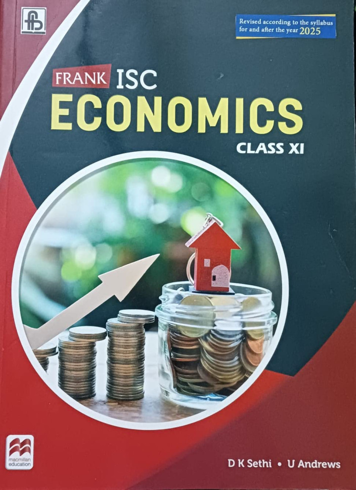 Frank ISC Economics for Class 11 by D K SETHI