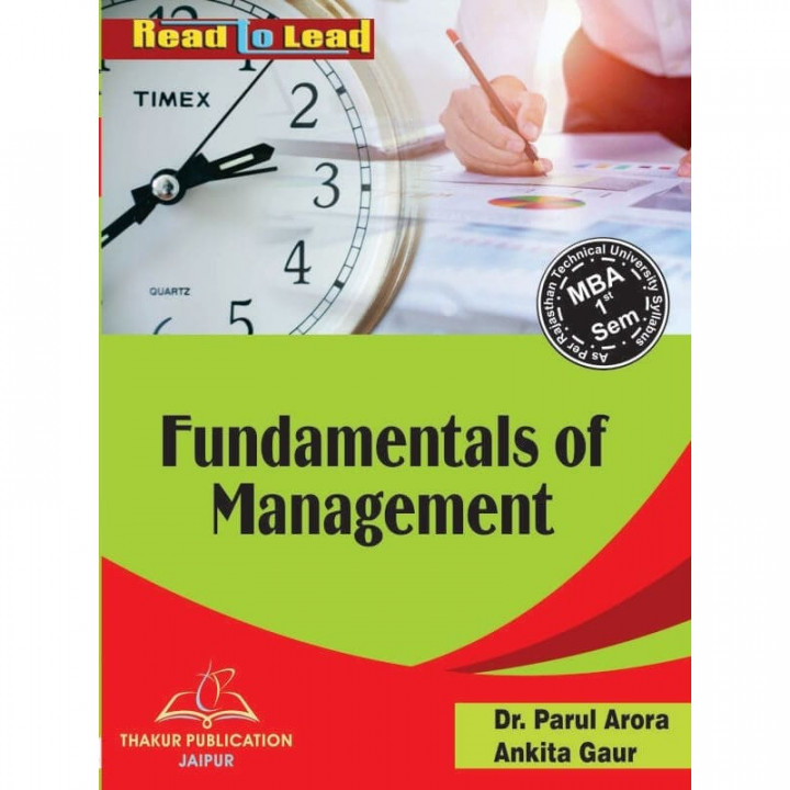 Fundamentals of Management by Dr Parul Arora MBA 1st sem