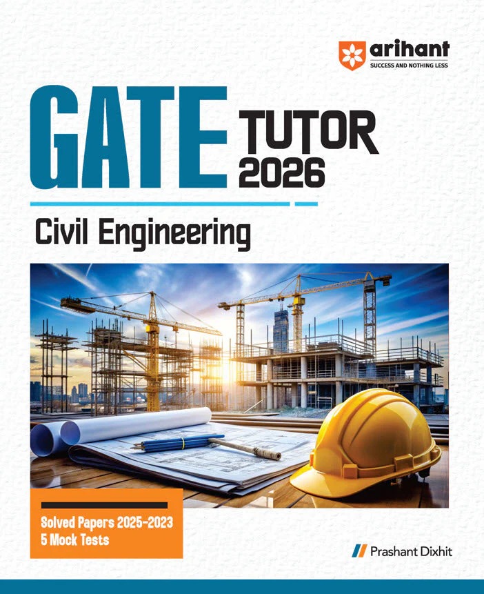 GATE 2026 Civil Engineering by Prasant Dixit (Arihant Publications)