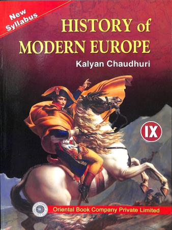 History Of Modern Europe 9 By Kalyan Chaudhuri