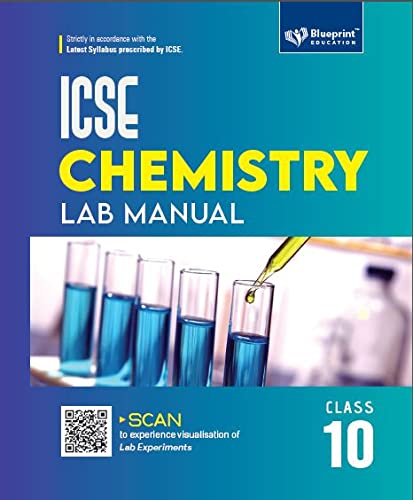ICSE Chemistry Lab Manual Class 10 by Blueprint Expert Panel