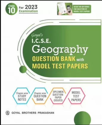 ICSE Geography Question Bank with Model Test Papers