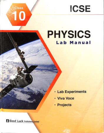 ICSE Physics Lab Manual Class 10
