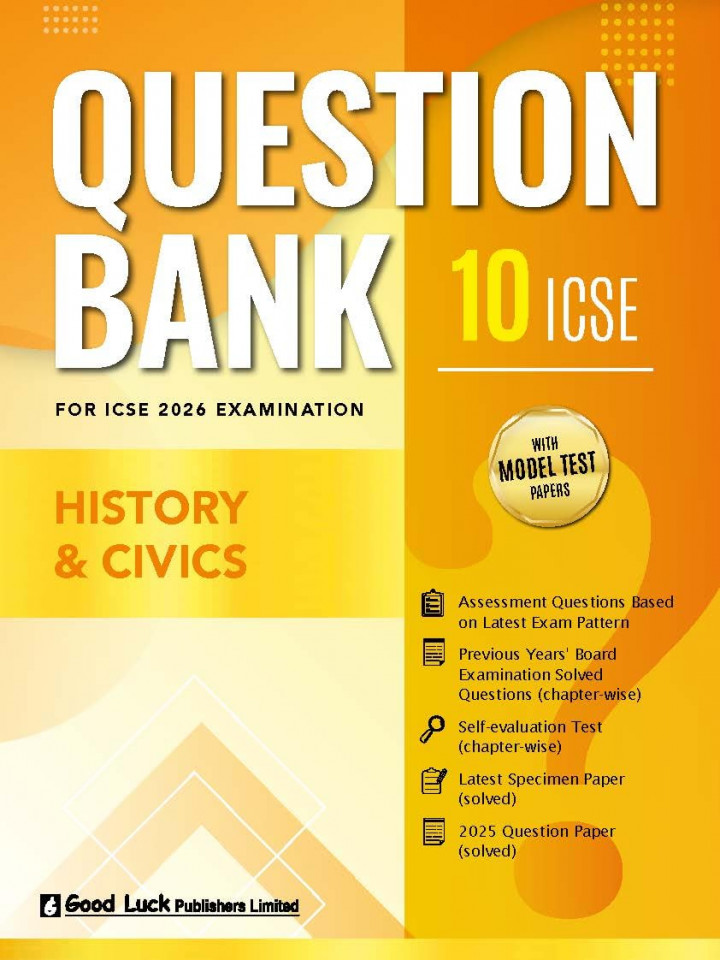 ICSE Question Bank History and Civics Class 10