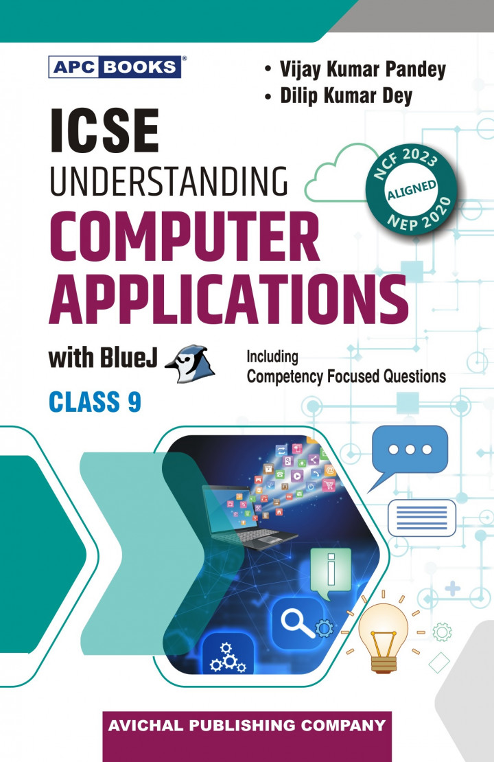 ICSE Understanding Computer Applications with Blue J By Dilip Kumar Pandey