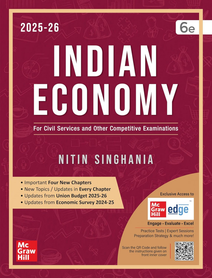 INDIAN ECONOMY 6TH EDITION BY NITIN SINGHANIA