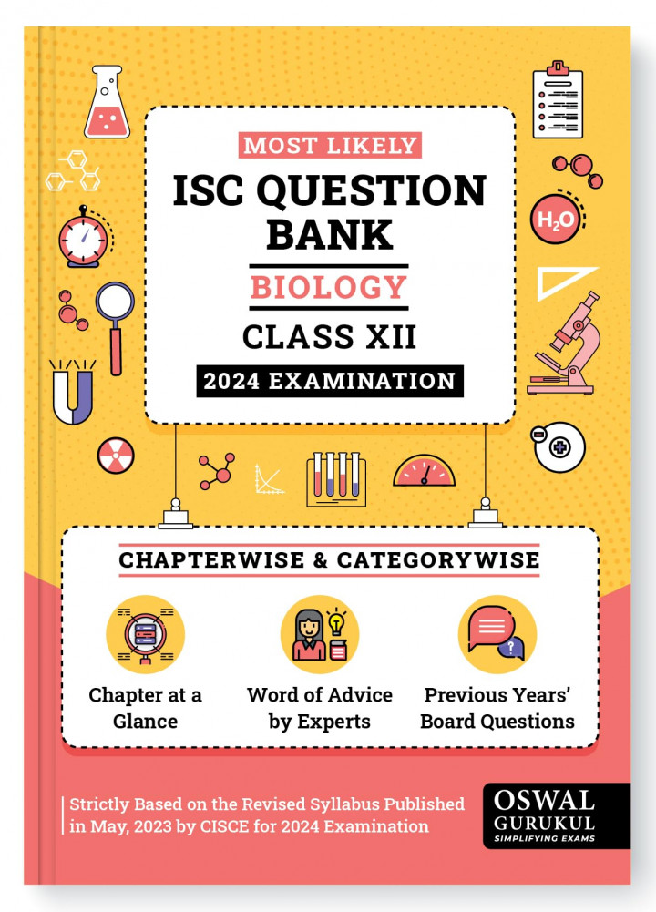 ISC Question Bank Biology Class 12