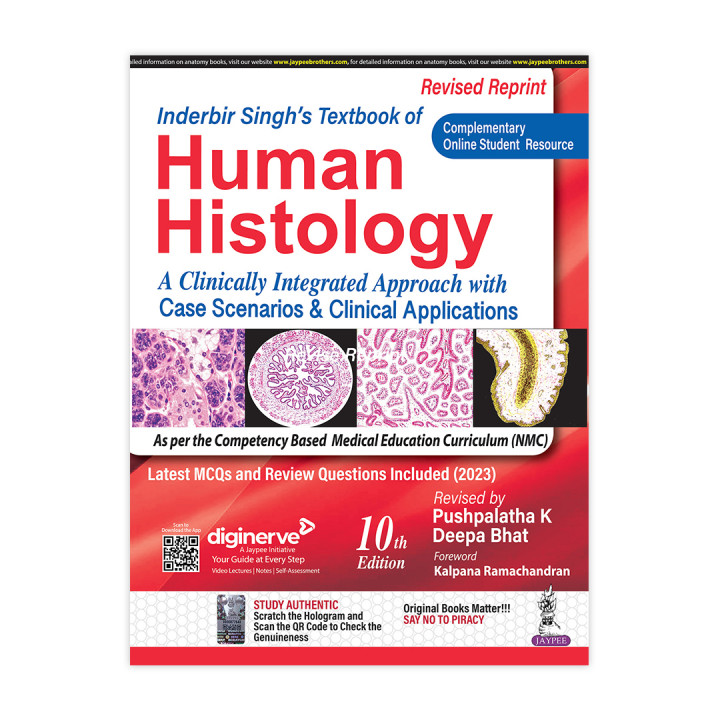 Inderbir Singh s Textbook of Human Histology By Deepa Bhat