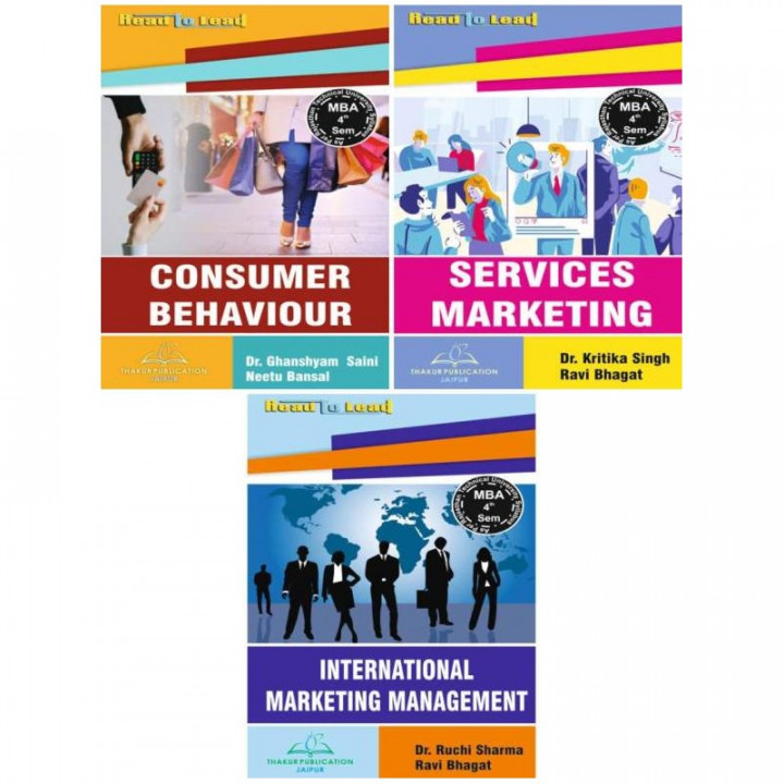 MBA 4 semester Marketing 3 Books