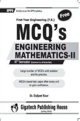 MCQ Engineering Mathematics II 2nd Semester Common For All Branch Gigatech Publishing House