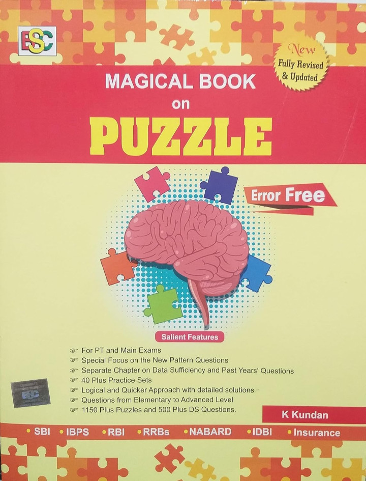 Magical Book On Puzzle (BSC Publishing) by K KUNDAN  2023