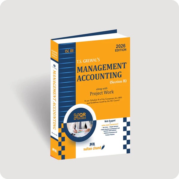 Management Accounting Textbook for ISC Class 12 By T S Grewal s 2026