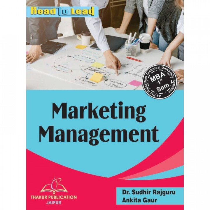 Marketing Management by Dr Sudhir Rajguru MBA 1st sem