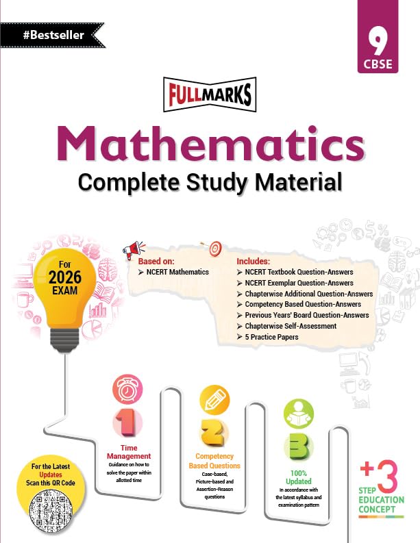 Mathematics CBSE Class 9 (Complete Study Material) For 2026 Exam