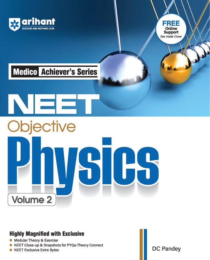 NEET OBJECTIVE PHYSICS Volume 02 By DC PANDEY 2026