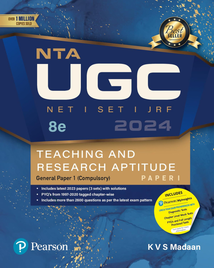 NET JRF Paper 1 Teaching and Research Aptitude 2024 by KVS Madaan
