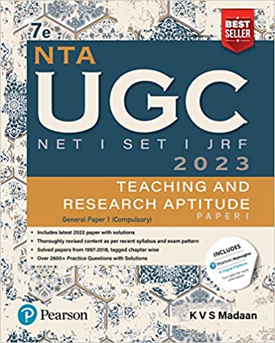 NTA UGC NET SET JRF Paper 1 Teaching and Research (7th Edition) 2023