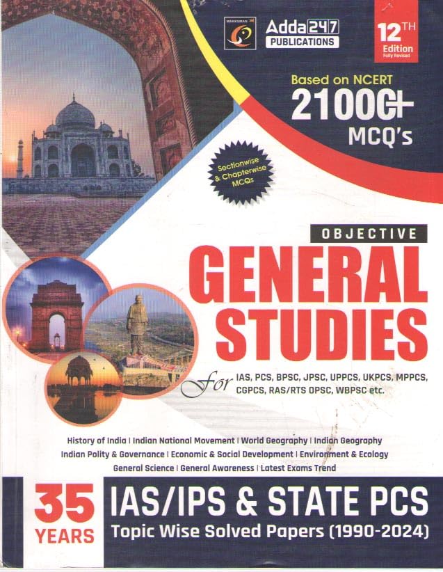 OBJECTIVE GENERAL STUDIES 12 TH EDITION by EXPERT TEAM