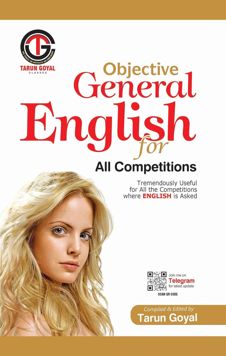 Objective General English for All Competitions Exams by Tarun Goyal