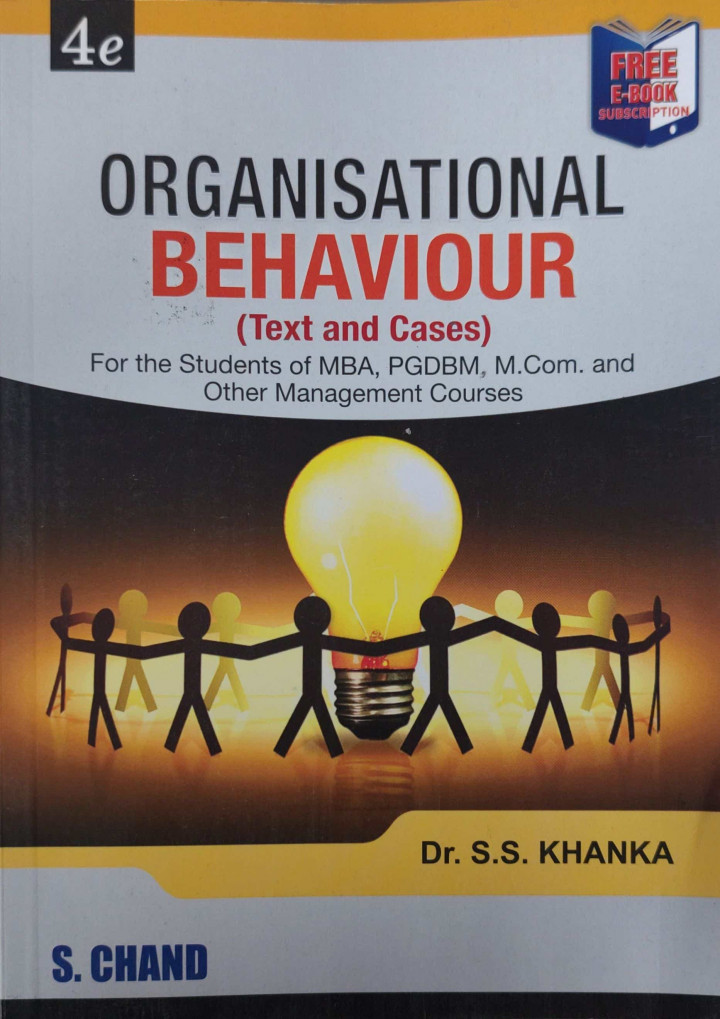 Organisational Behaviour by SChand Publications