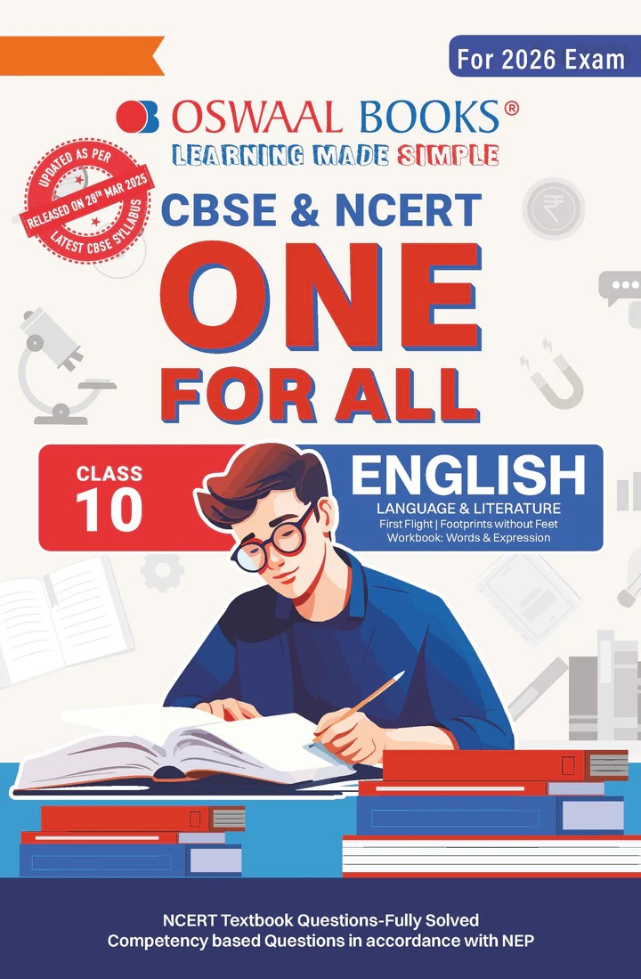 Oswaal CBSE & NCERT One for All Class 10 English Language & Literature